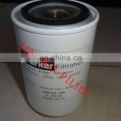 Parker Filter 928763 10B Liquid Hydraulic Oil Replace