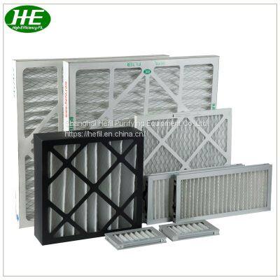 G4 pleated panel air filter for HVAC system pre filter