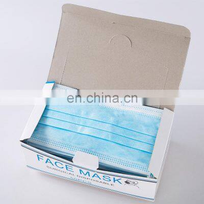 Disposable Face Mask Custom For PPE With Box Medical Face Masker Wholesale photo-2