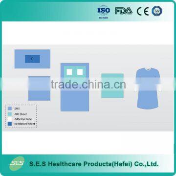 Reinforced Sterile Disposable Surgical Cardiovascular Pack for Operation Theatre use