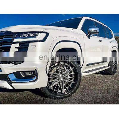 ABS PP material of body kit for Toyota Land cruiser LC300 upgrade to pearl white Monalisa style