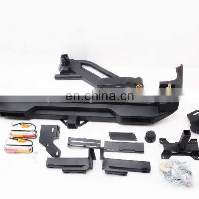 4X4 Off Road Body Kit for Suzuki Jimny Steel Rear Bumper Guard Back Bull Bar With Spare Tire Rack Auto Accessories photo-3