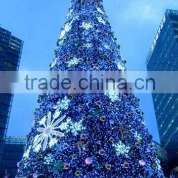 2015 artificial outdoor christmas tree with blue color light