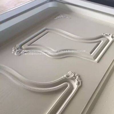 машина для ламинирования дверей с ПВХ шпоном ZHT TM2480A в Узбекистане photo-3