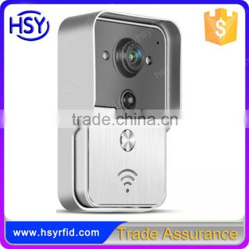 H.264 camera iOS Android APP Wireless unlock video WIFI doorbell