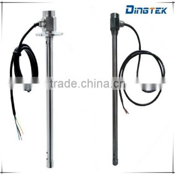 F300 stainless steel capacitance water fuel tank level sensor high resolution with 0-5v output