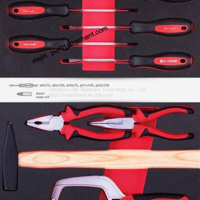 Socket Set Portable Ratchet Wrench Jack Auto Repair Tool Box photo-4