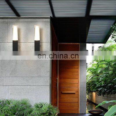 Indoor 6W LED Wall Lamp Up And Down Aluminum Decorate Wall Sconce Waterproof Garden LED Wall Light