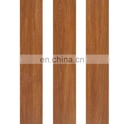 Imitating teak wood pattern floor tile