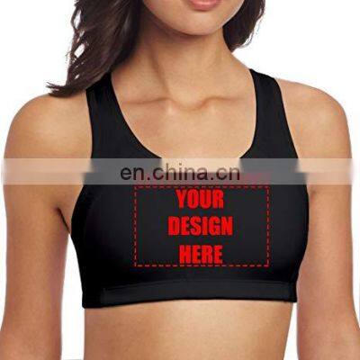 Custom Design Printed Gym Yoga Sports Inner Wear Fitness Bra Seamless Bodybuilding Sport Bra photo-4