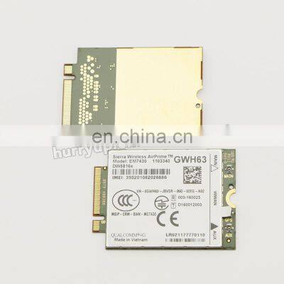 300Mbps/50Mbps 4G LTE Cat.6 Module DW5816e Sierra EM7430, APAC Region Support GPS/GLONASS/Beidou/Galileo EM7430 Module DW5816e photo-3