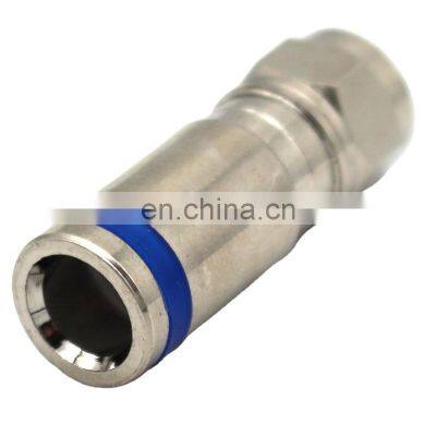 Coaxial de radiofrecuencia F compresor impermeable, para rg58 / rg59 / RG6 / rg11 75ohm,