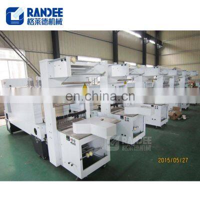 Shrink Tunnel Machine Price Small Semi Automatic PE Film Beverage Bottle Wrapping Packing Machine photo-3