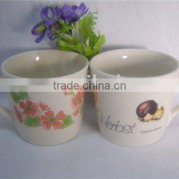 ceramic fruit cup and mug with various logo printing