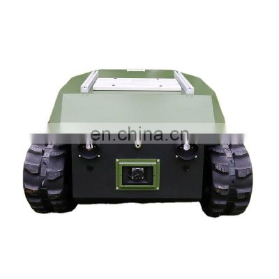 Customized military green color TinS-17 Robot Chassis shooting target robot shooting training robot for military use