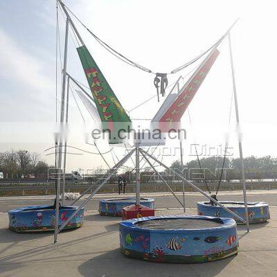4 Non-inflatable Bungee Trampoline Adults and Child Bungee Trampoline for Sale photo-3