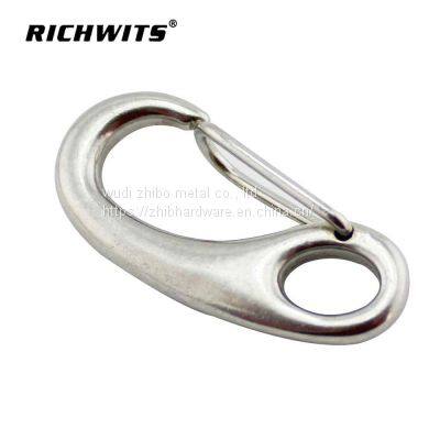 Marine Hardware 304/316 Stainless Steel Egg Shape Spring Hook photo-4