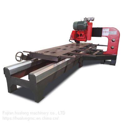 Hualong Machinery HSQ Series Manual Marble Tile Saw Edge Granite Cutting Machine 45 Degree Head Titling Glass Cutter photo-4