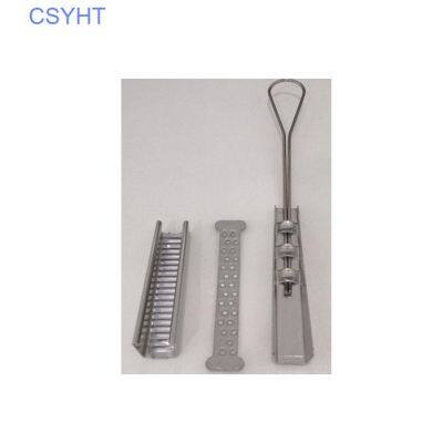 FTTH Drop Cable Clamp 201 Steel Stainless Materials for Telecommunications Solutions photo-3