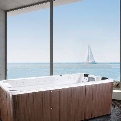 Luxury Acrylic Bathtubs Bathtubs & Whirlpools Swim Spas Outdoor Spa Swimming Pool Spa Tubs Large Hot Tub Swim Spa photo-5