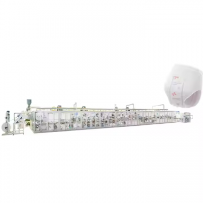 Welldone Hot Sale T Shape Full Servo Automatic Baby Diaper Machine