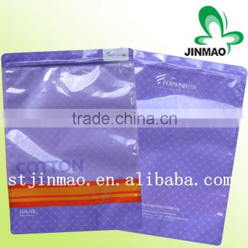 Printed custom plastic clear plastic shirt bags