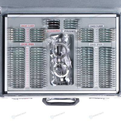 Optometry Test Box JS-104 Metal Trial Lens Case photo-2