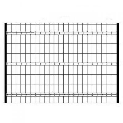 Decorative 3D Curved Welded Wire Mesh Fence - Galvanized or Powder Coated for Outdoor Security photo-1