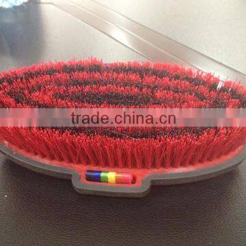 Lovely Red Wooden Horse Brush