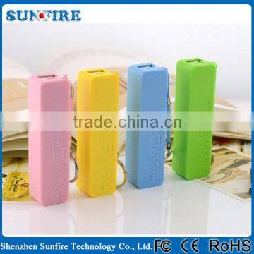 Promotion gift 2600mah perfume mini smart power bank, 2600mah manual for power bank