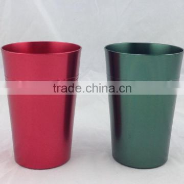 16oz Colorful Aluminum Tumbler Cups with Copper Plated Valentine Day Gift