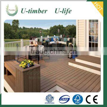 Safe and Fashional Decking Board Wpc Tile for Flooring photo-4