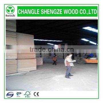 different thickness 1220*2800mm Raw/plain MDF board Germany production line from China