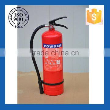 12Bar pressure gauge 4kg DCP powder fire extinguisher with ISO approve