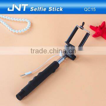 Hot selling QC15 handheld portrait selfie stick