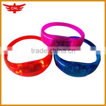 Glowing Sound Activated Bracelet,silicone Glowing Sound Activated Bracelet,trendy Glowing Sound Activated Bracelet
