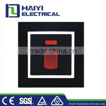 Fashion Style Push Button wall Switch 45A