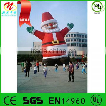 For shopping center square christmas moving santa decoration movable christmas decorations