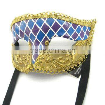 Custume Carnival Accessories HT-HF024 Plastic Half Face Party Eye Mask and New Design Fasion Party Eye Mask photo-2