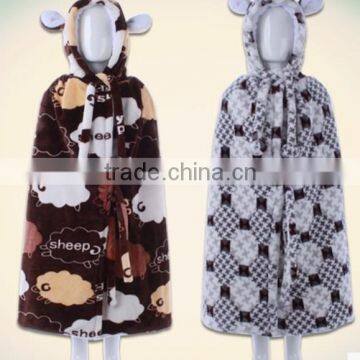 Plush Bathrobe / Plush Baby Bathrobe / Plush Bathrobe Blanket photo-3