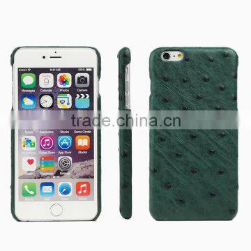 Phone case for iphone 6 / 6 plus, mobile phone case with ostrich leather