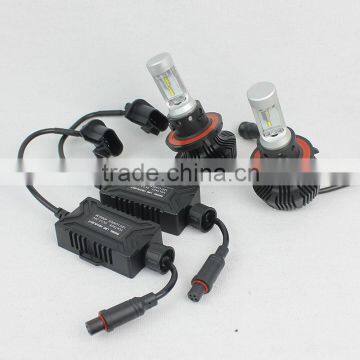 Best Selling!!! Car Accessories Best Beam Patern Design 4000lm 30w 12v Hi/lo Beam Led Headlight H4/H13/9004/9007 photo-2