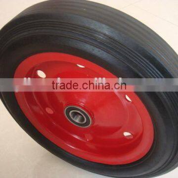 hand truck solid rubber wheel 15 inch solid rubber wheel