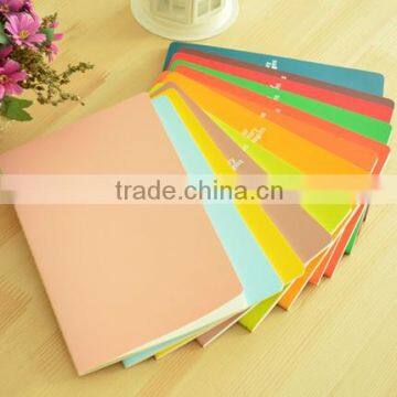 colorful printing notebook