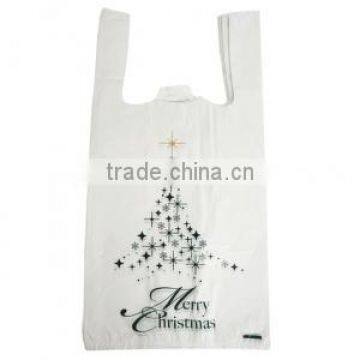 PLASTIC VEST CARRIER HDPE T-SHIRT BAGS