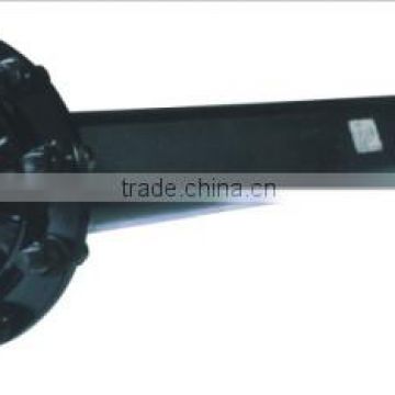 custom steel L mechanical suspension trailer axle