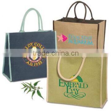 Fashion promoshion item jute shopping bag