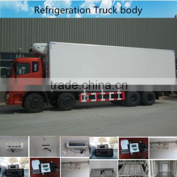 CKD diesel refrigerated truck box refrigerated van truck