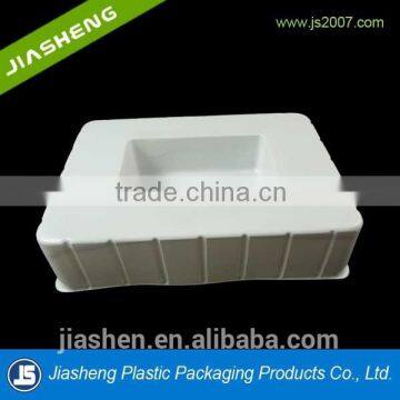 Dongguan High Quality PET/PP/PS White Medical Plastic Tray Insert Tray For Medical Bottle And Pill Sheet With Printing Box photo-2