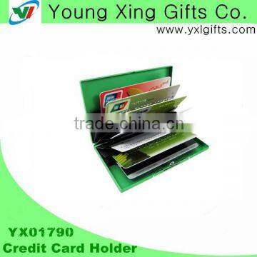 2014 good selling aluminum credit card holder for promotion gift